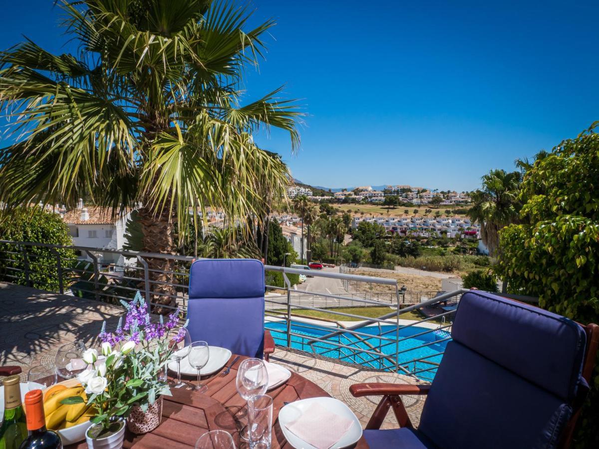 Villa Rosa Luxury Private Large Villa To Rent Manilva Exteriör bild